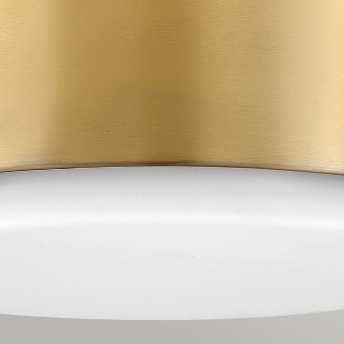 Cedric Flush Small Mount - Lacquered Brass