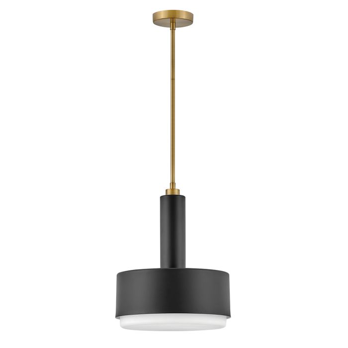 Cedric Medium Pendant - Black