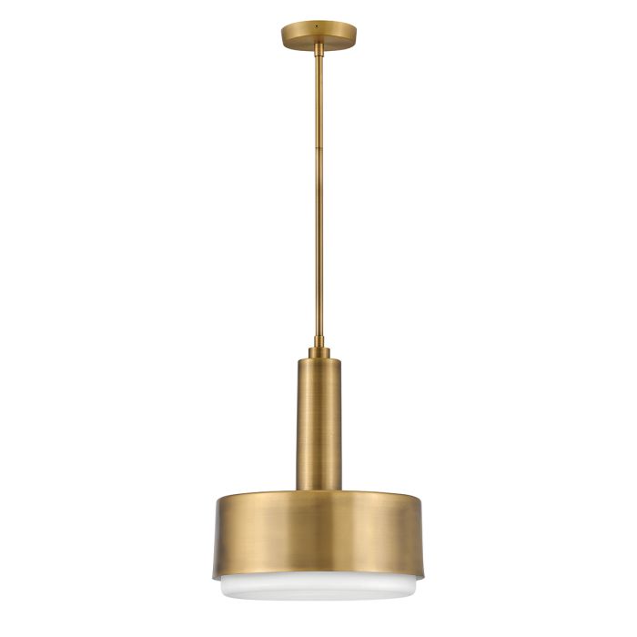 Cedric Medium Pendant - Lacquered Brass