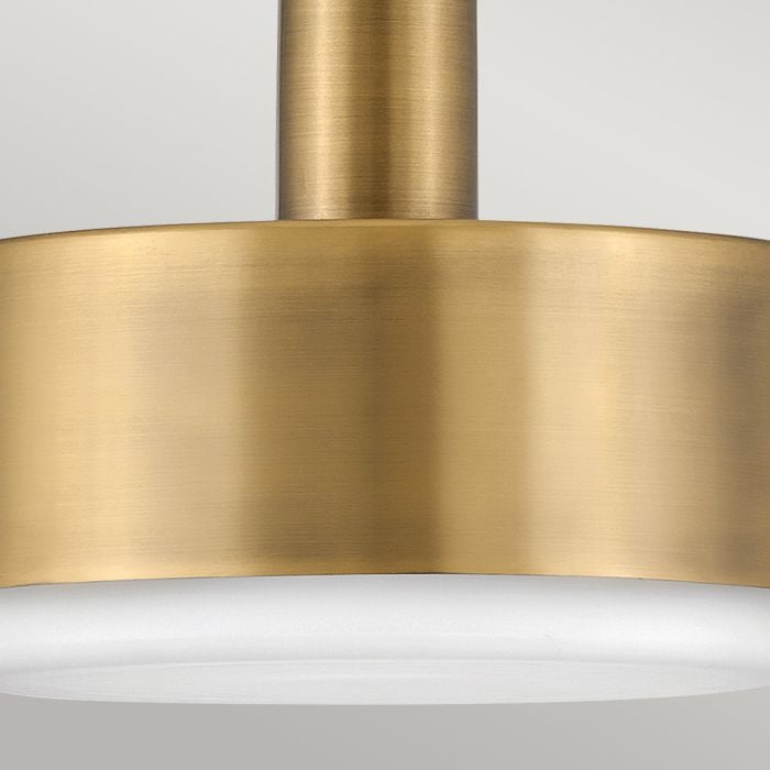 Cedric Medium Pendant - Lacquered Brass