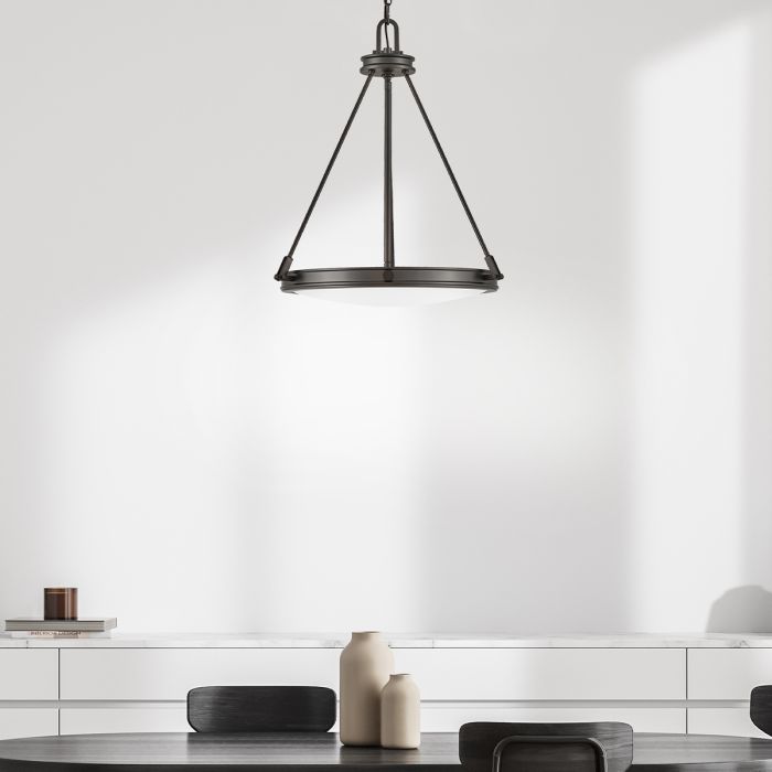 Collier 4 Light Pendant - Black Oxide