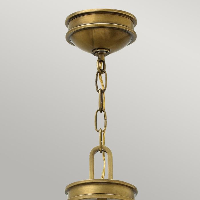 Collier 4 Light Pendant - Heritage Brass