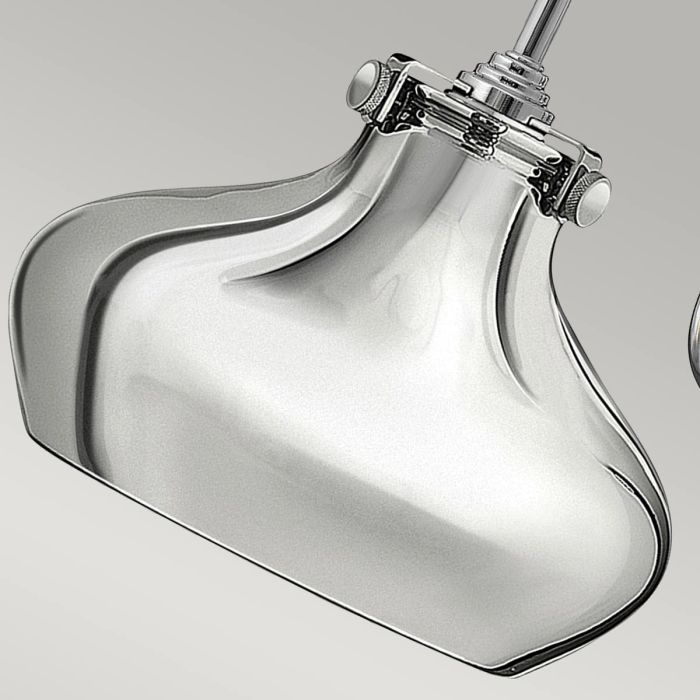 Congress 1 Light Wall Light - Chrome