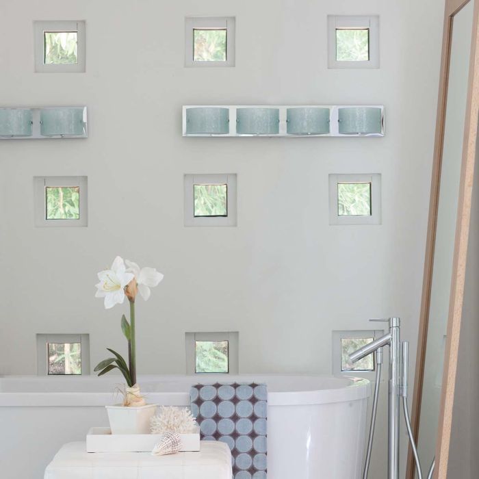 Daphne 4 Light Wall Light - Polished Chrome