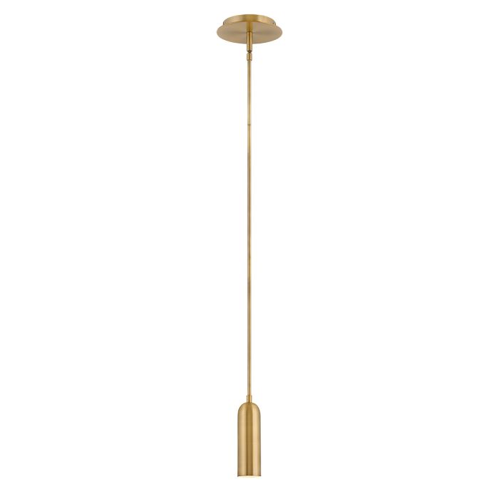 Dax LED Mini Pendant - Heritage Brass
