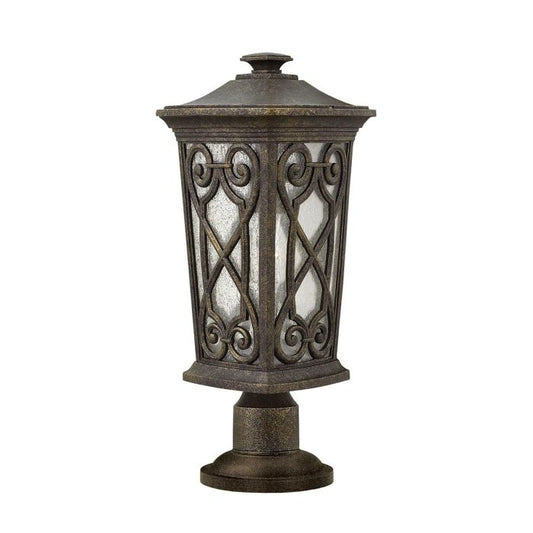 Enzo 1 Light Small Pedestal - Autumn