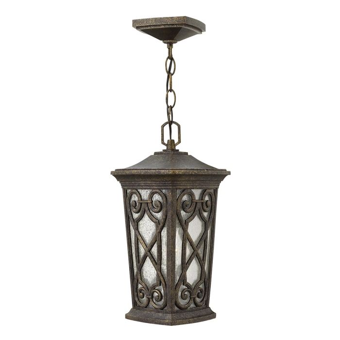 Enzo 1 Light Small Chain Lantern - Autumn