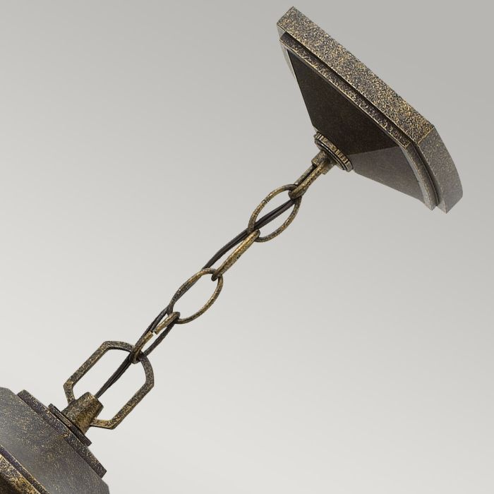 Enzo 1 Light Small Chain Lantern - Autumn