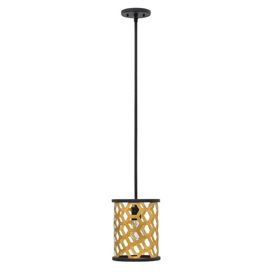 Felix 1 Light Mini Pendant - Sunset Gold