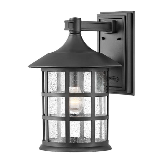 Freeport 1lt Large Wall Lantern – Textured Black