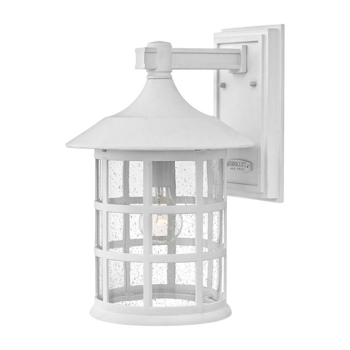 Freeport 1 Light Large Wall Lantern - Textured White