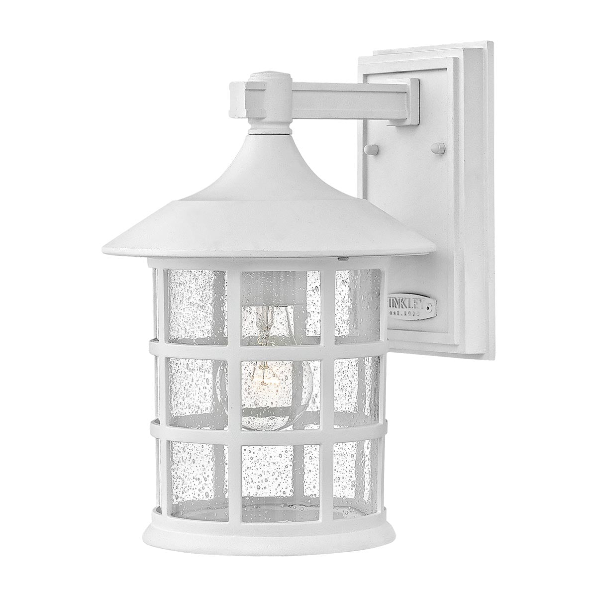 Freeport 1lt Medium Wall Lantern – Textured White