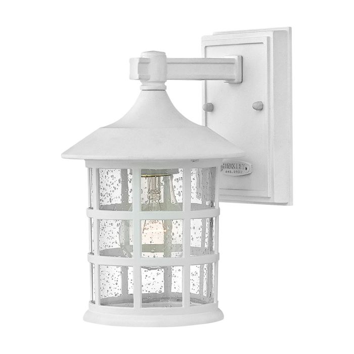 Freeport 1 Light Small Wall Lantern - Textured White