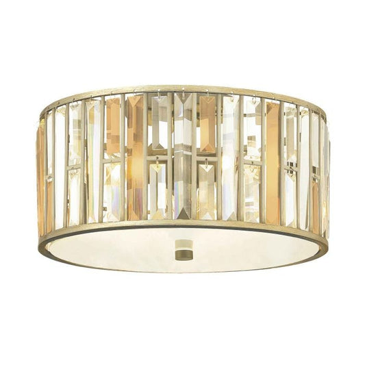 Gemma 3 Light Flush - Silver Leaf