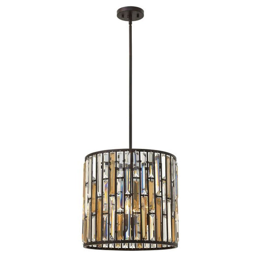 Gemma 3 Light Pendant - Vintage Bronze