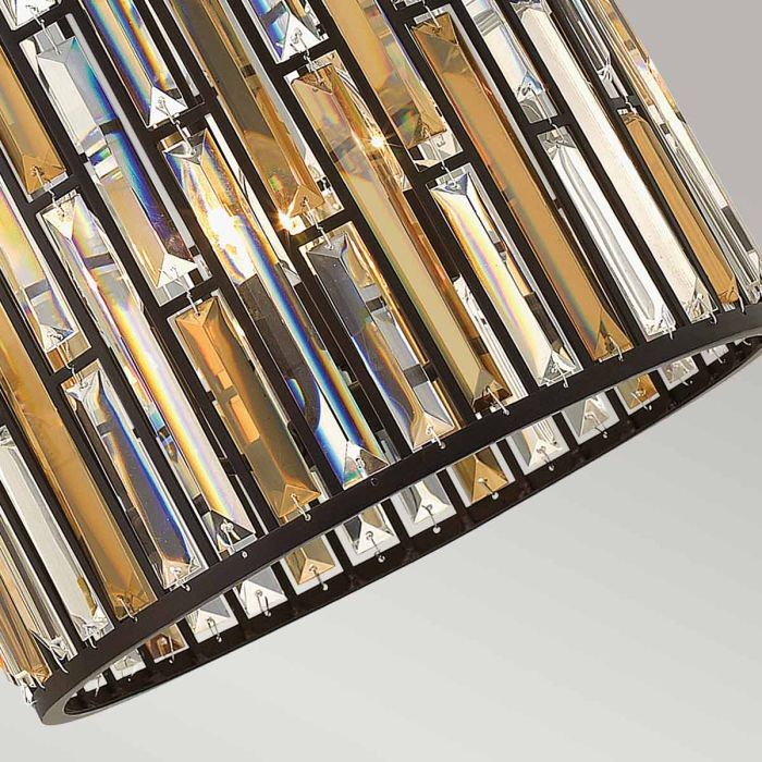 Gemma 3 Light Pendant - Vintage Bronze