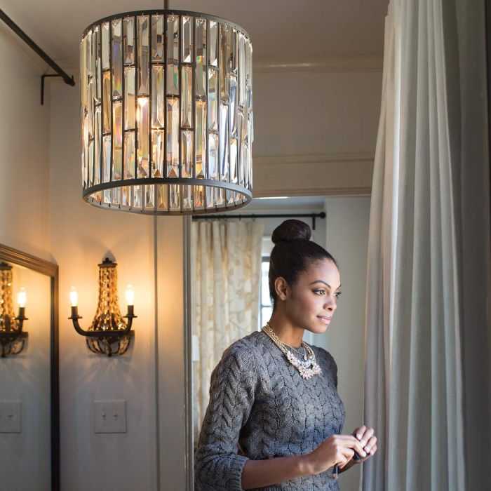 Gemma 3 Light Pendant - Vintage Bronze