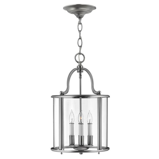 Gentry 4 Light Medium Pendant - Pewter