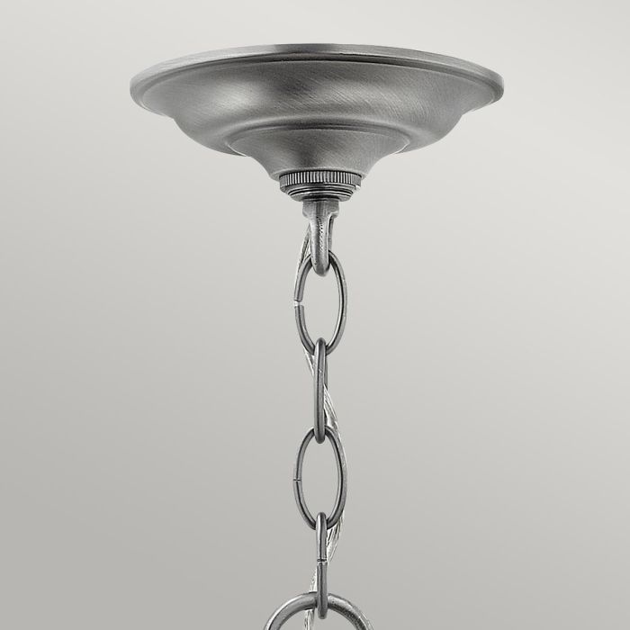 Gentry 4 Light Medium Pendant - Pewter
