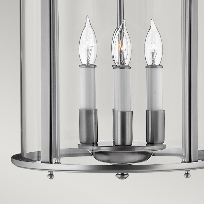 Gentry 4 Light Medium Pendant - Pewter