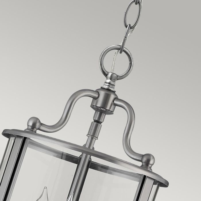 Gentry 3 Light Small Pendant - Pewter