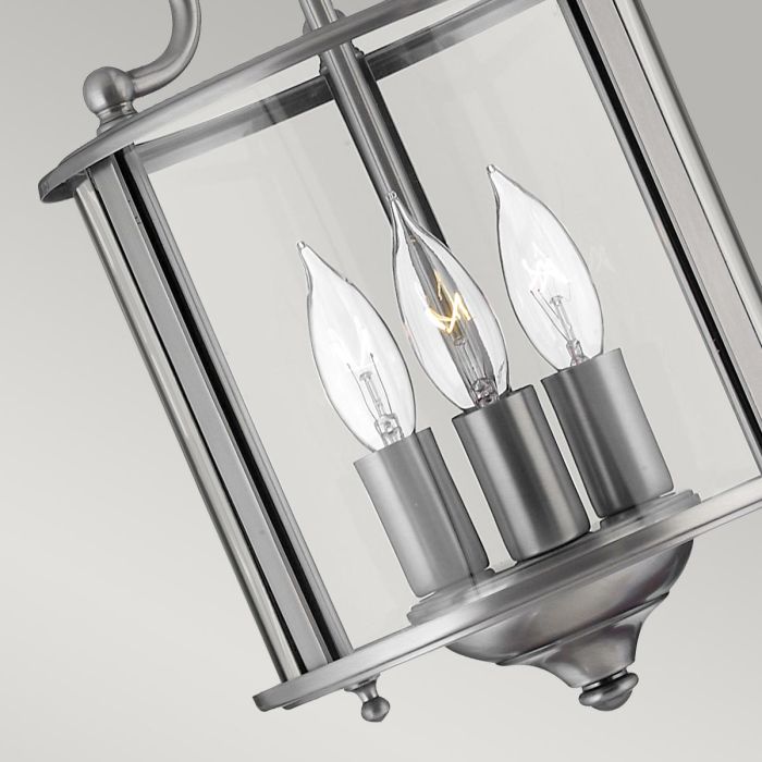 Gentry 3 Light Small Pendant - Pewter