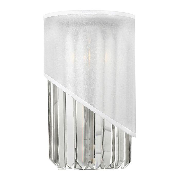 Gigi 1 Light Wall Light - Polished Nickel