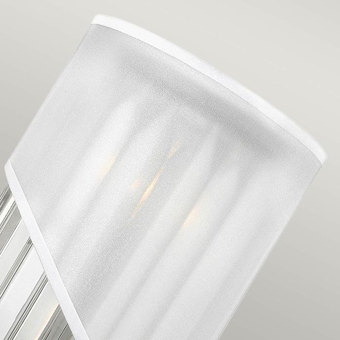 Gigi 1 Light Wall Light - Polished Nickel