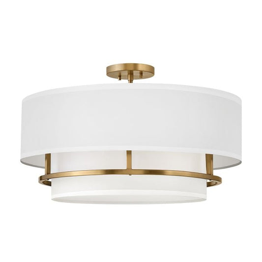 Graham 4 Light Duo Mount - Lacquered Brass