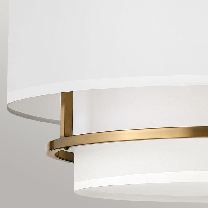 Graham 4 Light Duo Mount - Lacquered Brass