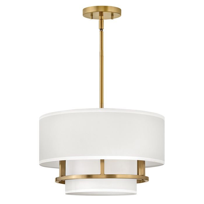 Graham 3 Light Duo Mount - Lacquered Brass