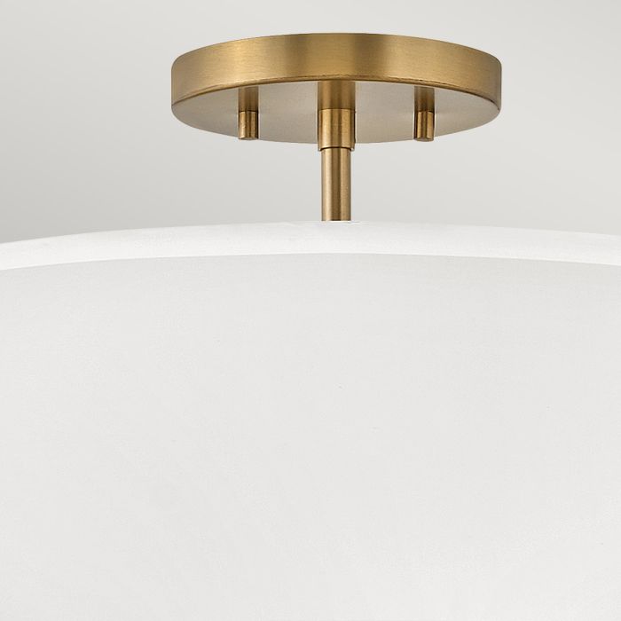 Graham 3 Light Duo Mount - Lacquered Brass