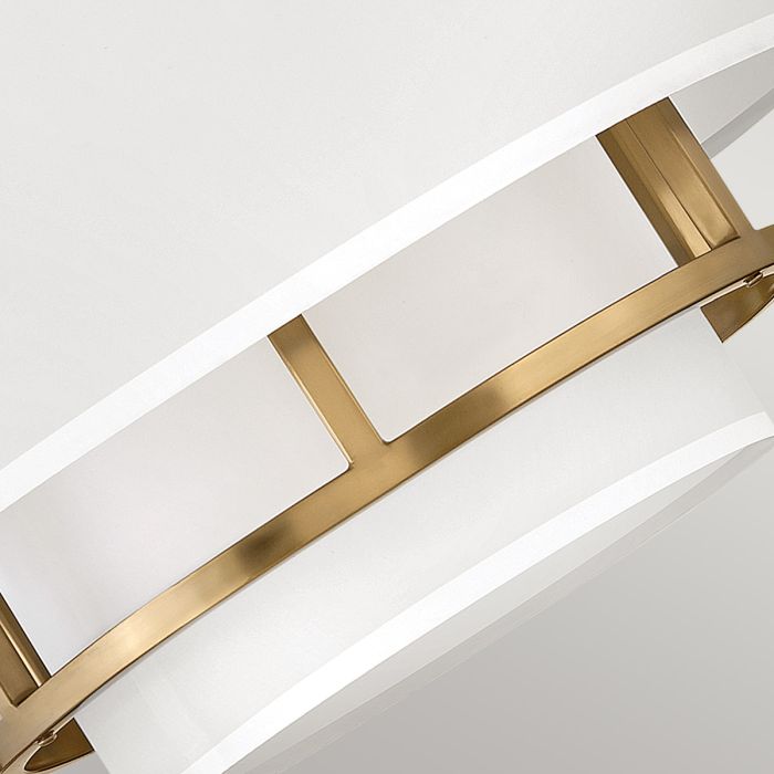 Graham 3 Light Duo Mount - Lacquered Brass