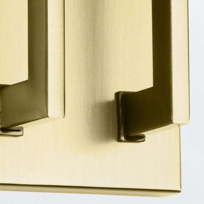 Hampton 2 lt Wall Light - Brushed Brass