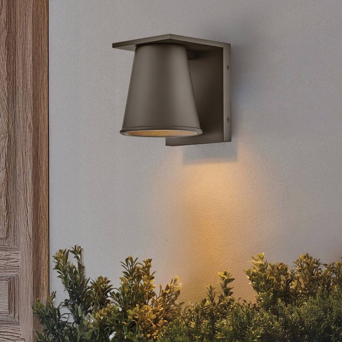 Coastal Small Wall Lantern - Architectural Bronze