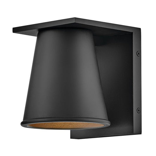 Coastal Small Wall Lantern - Matt Black