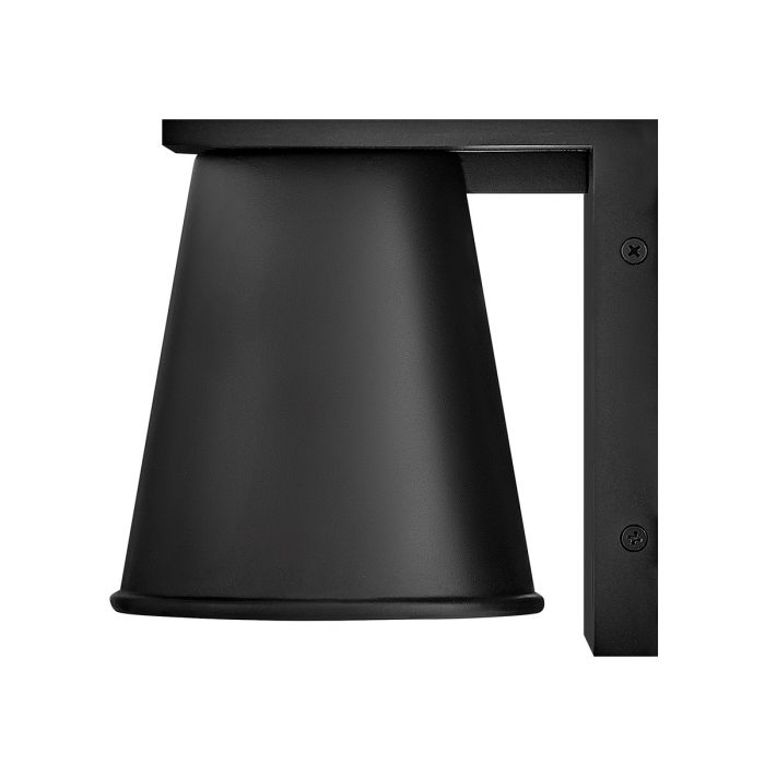 Coastal Small Wall Lantern - Matt Black