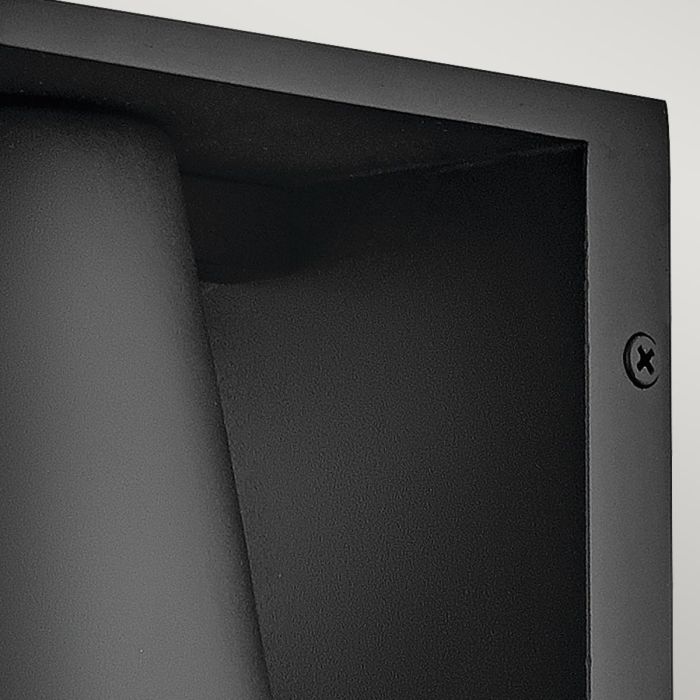 Coastal Small Wall Lantern - Matt Black