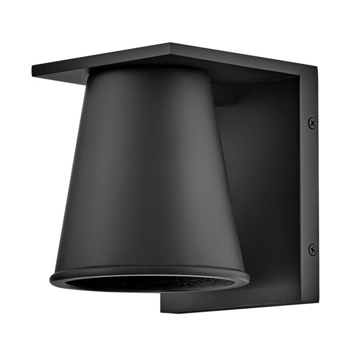 Coastal Small Wall Lantern - Matt Black