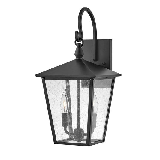 Huntersfield 2 Light Medium Wall Lantern - Black