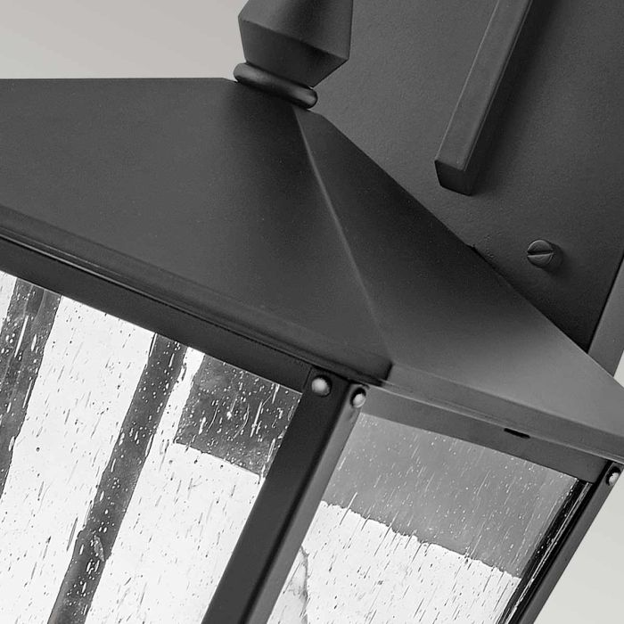 Huntersfield 2 Light Medium Wall Lantern - Black