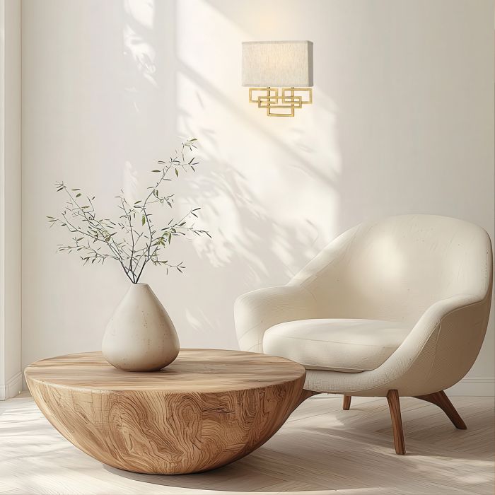 Lanza 2 Light Wall Light - Brushed Bronze