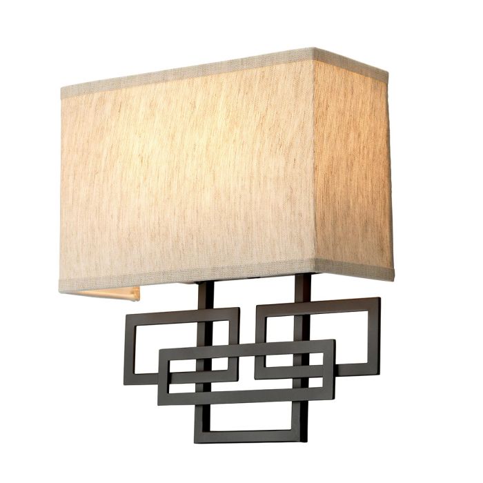 Lanza 2 Light Wall Light - Oil Rubbed Bronze
