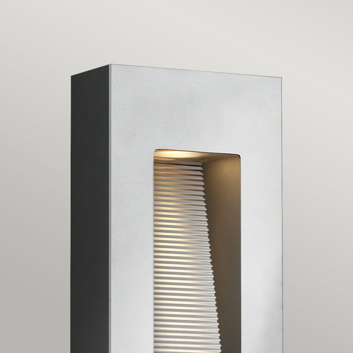 Luna Medium LED Wall Light - Titanium