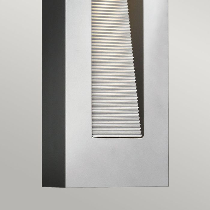 Luna Medium LED Wall Light - Titanium