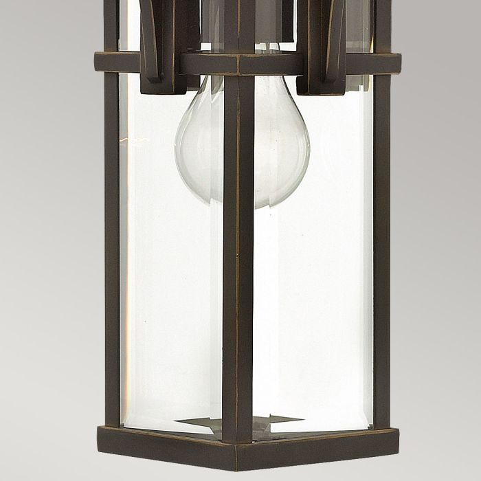Manhattan 1 Light Chain Lantern - Oil Rubbed Bronze