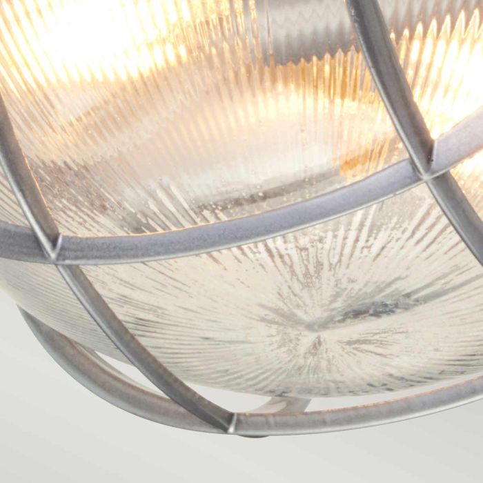 Marina 2 Light Flush - Silver
