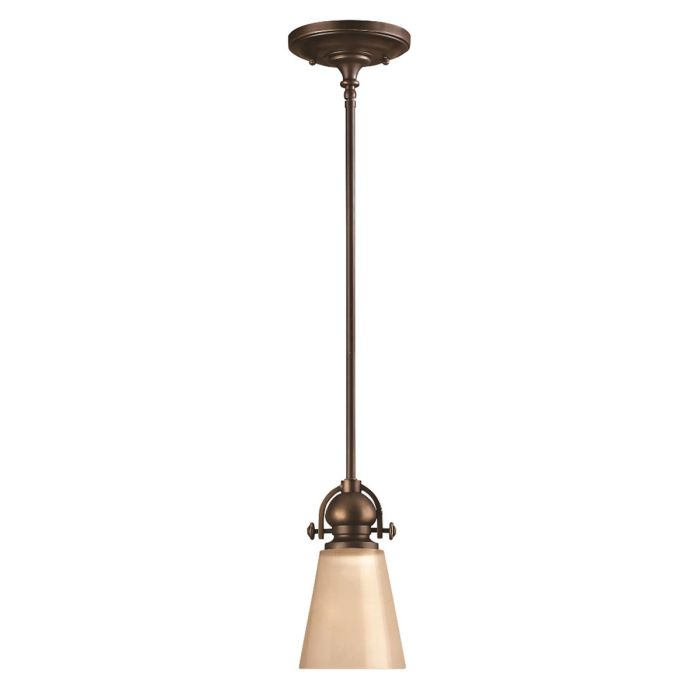 Mayflower 1 Light Mini Pendant - Olde Bronze