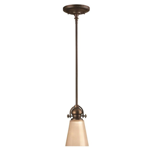 Mayflower 1 Light Mini Pendant - Olde Bronze