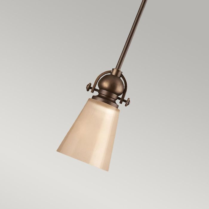 Mayflower 1 Light Mini Pendant - Olde Bronze